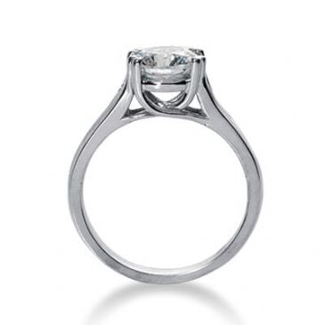 18K Gold Solitaire Engagement Ring 0.15 ctw.